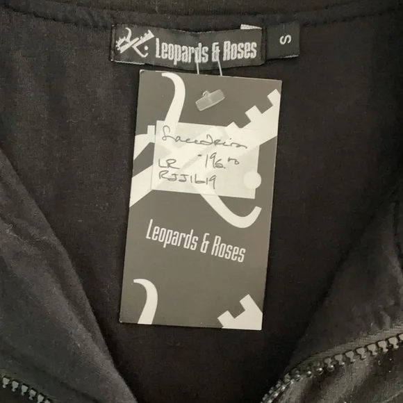 Leopards & Roses Size Small Whimsygoth Steam Punk Jacket - Picture 13 of 16